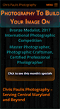 Mobile Screenshot of chrispaulisphotography.com