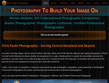 Tablet Screenshot of chrispaulisphotography.com